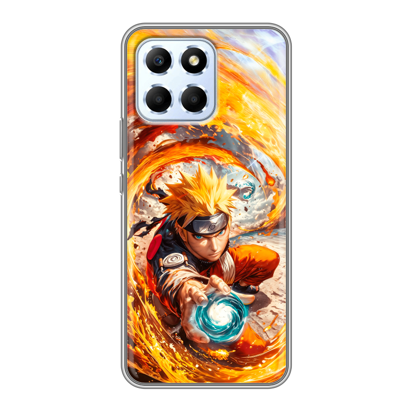 Силиконовый чехол на Huawei Honor X6 с принтом Аниме Наруто Naruto Силиконовый чехол на Huawei Honor X6 с принтом Аниме Наруто Naruto