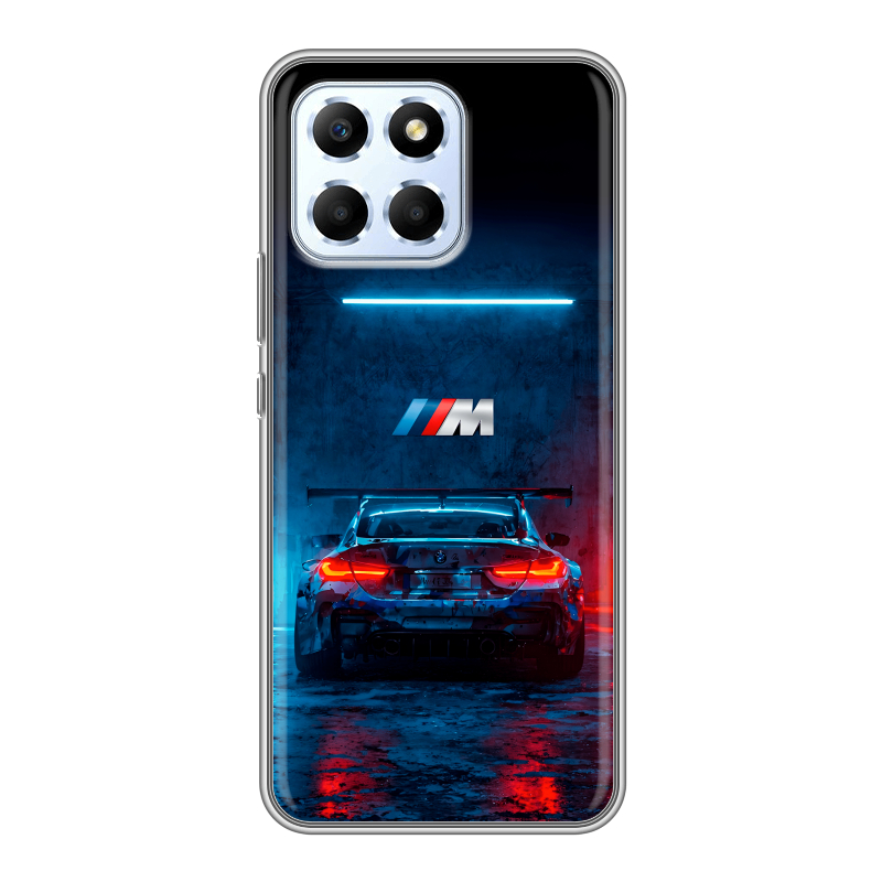 Силиконовый чехол на Huawei Honor X6 с принтом BMW БМВ Силиконовый чехол на Huawei Honor X6 с принтом BMW БМВ