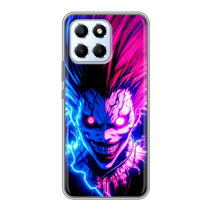 Силиконовый противоударный чехол на Huawei Honor X6 с принтом Death note Тетрадь смерти Силиконовый противоударный чехол на Huawei Honor X6 с принтом Death note Тетрадь смерти