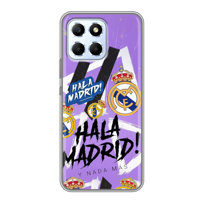 Силиконовый противоударный чехол на Huawei Honor X6 с принтом Real Madrid Реал Мадрид Силиконовый противоударный чехол на Huawei Honor X6 с принтом Real Madrid Реал Мадрид