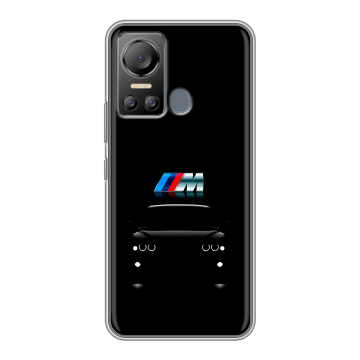 Силиконовый чехол на Itel Vision 5 с принтом БМВ BMW Силиконовый чехол на Itel Vision 5 с принтом БМВ BMW