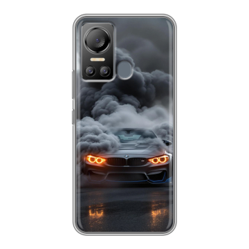 Силиконовый чехол на Itel Vision 5 с принтом BMW БМВ Силиконовый чехол на Itel Vision 5 с принтом BMW БМВ