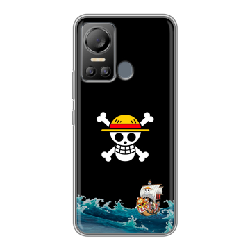 Силиконовый чехол на Itel Vision 5 с принтом One Piece Ван Пис