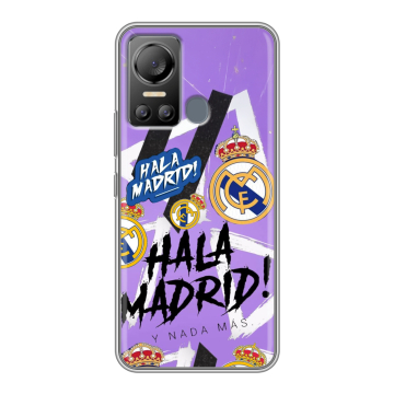 Силиконовый чехол на Itel Vision 5 с принтом Real Madrid Реал Мадрид Силиконовый чехол на Itel Vision 5 с принтом Real Madrid Реал Мадрид