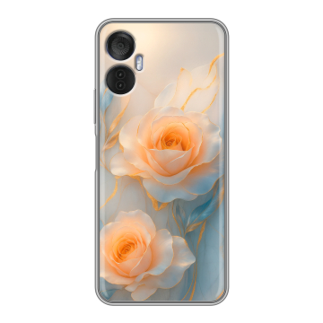 Силиконовый чехол на Itel Vision 5 Plus с принтом Женский