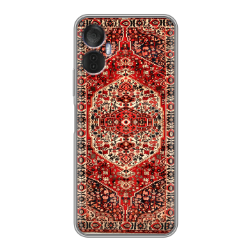 Силиконовый чехол на Itel Vision 5 Plus с принтом Ковер