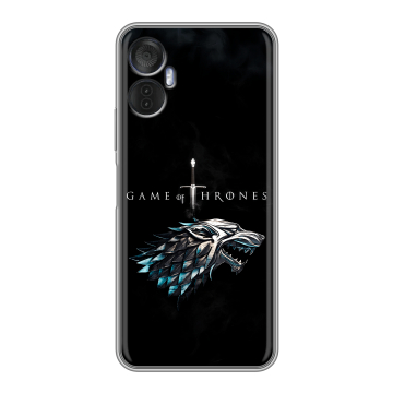 Силиконовый чехол на Itel Vision 5 Plus с принтом Игра Престолов Game Thrones