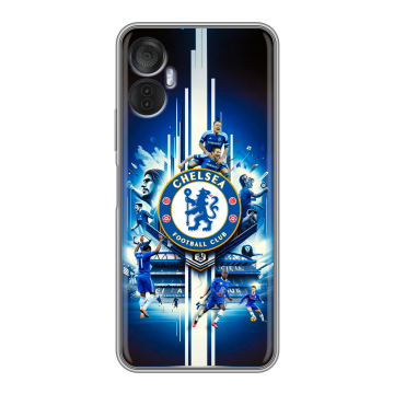 Силиконовый чехол на Itel Vision 5 Plus с принтом Chelsea Челси