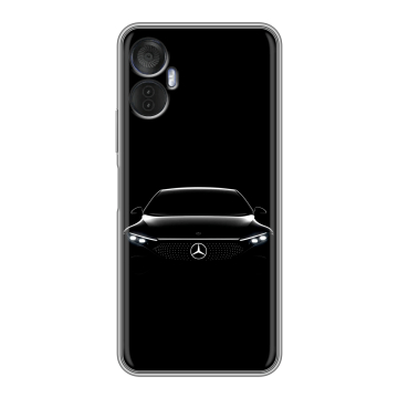 Силиконовый чехол на Itel Vision 5 Plus с принтом Mercedes Мерседес
