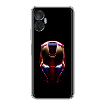 Силиконовый чехол на Itel Vision 5 Plus с принтом IronMan Железный человек