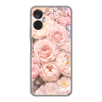 Силиконовый чехол на Itel Vision 5 Plus с принтом женский