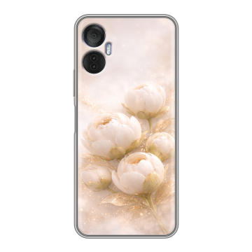 Силиконовый чехол на Itel Vision 5 Plus с принтом женский
