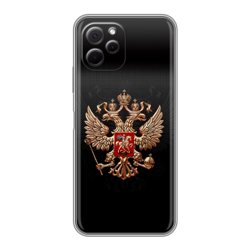 Силиконовый чехол на Huawei Nova Y61 с принтом Герб России Силиконовый чехол на Huawei Nova Y61 с принтом Герб России