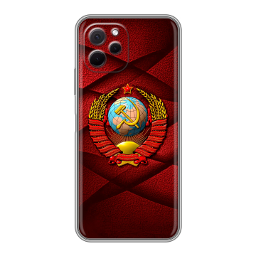 Силиконовый чехол на Huawei Nova Y61 с принтом Герб СССР Силиконовый чехол на Huawei Nova Y61 с принтом Герб СССР