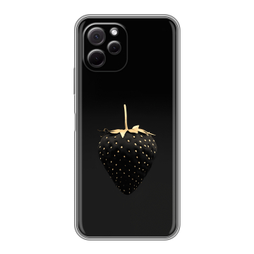 Силиконовый чехол на Huawei Nova Y61 с принтом Черная клубника Силиконовый чехол на Huawei Nova Y61 с принтом Черная клубника