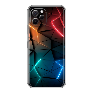 Силиконовый чехол на Huawei Nova Y61 с принтом Абстракция неон Силиконовый чехол на Huawei Nova Y61 с принтом Абстракция неон
