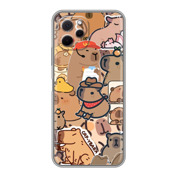 Силиконовый чехол на Huawei Nova Y61 с принтом капибара Силиконовый чехол на Huawei Nova Y61 с принтом капибара