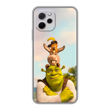 Силиконовый чехол на Huawei Nova Y61 с принтом Шрек Shrek Силиконовый чехол на Huawei Nova Y61 с принтом Шрек Shrek