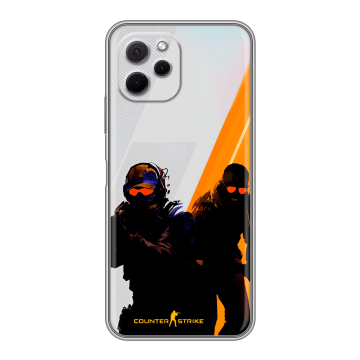 Силиконовый чехол на Huawei Nova Y61 с принтом Контер страйк Counter strike Силиконовый чехол на Huawei Nova Y61 с принтом Контер страйк Counter strike