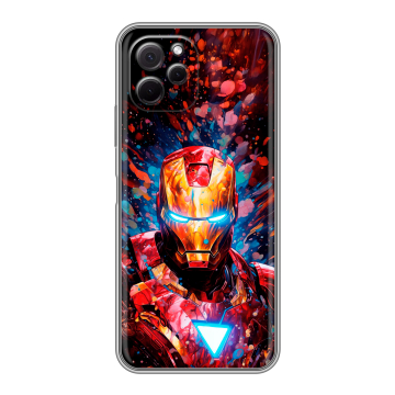 Силиконовый чехол на Huawei Nova Y61 с принтом Железный человек Ironman Силиконовый чехол на Huawei Nova Y61 с принтом Железный человек Ironman