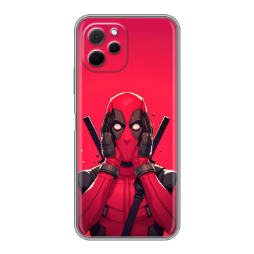 Силиконовый чехол на Huawei Nova Y61 с принтом Дедпул Deadpool Силиконовый чехол на Huawei Nova Y61 с принтом Дедпул Deadpool