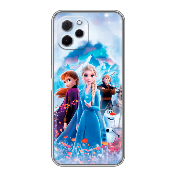 Силиконовый чехол на Huawei Nova Y61 с принтом Холодное сердце Frozen Силиконовый чехол на Huawei Nova Y61 с принтом Холодное сердце Frozen