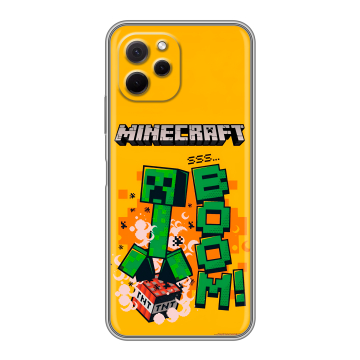Силиконовый чехол на Huawei Nova Y61 с принтом Майнкрафт Minecraft Силиконовый чехол на Huawei Nova Y61 с принтом Майнкрафт Minecraft