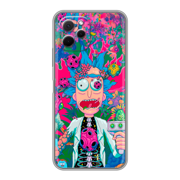 Силиконовый чехол на Huawei Nova Y61 с принтом Рик и Морти Rick Morty Силиконовый чехол на Huawei Nova Y61 с принтом Рик и Морти Rick Morty
