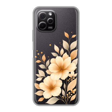 Силиконовый чехол на Huawei Nova Y61 с принтом для девушки