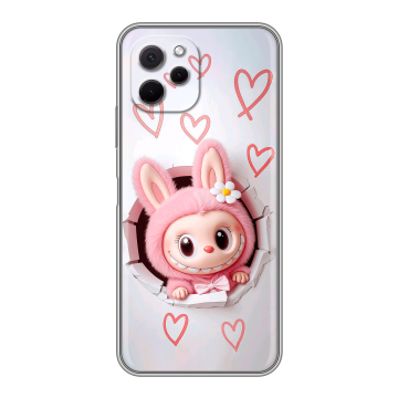 Силиконовый чехол на Huawei Nova Y61 с принтом Labubu Лабубу Силиконовый чехол на Huawei Nova Y61 с принтом Labubu Лабубу