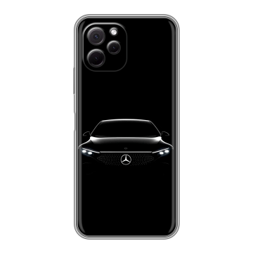 Силиконовый чехол на Huawei Nova Y61 с принтом Mercedes Мерседес Силиконовый чехол на Huawei Nova Y61 с принтом Mercedes Мерседес