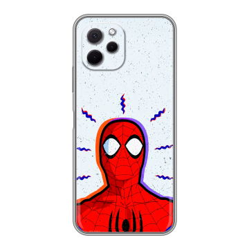 Силиконовый чехол на Huawei Nova Y61 с принтом Spiderman Человек паук
