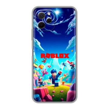 Силиконовый чехол на Huawei Nova Y61 с принтом Roblox Роблокс Силиконовый чехол на Huawei Nova Y61 с принтом Roblox Роблокс