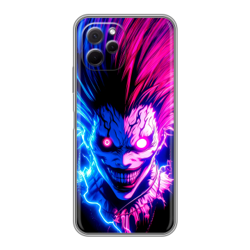 Силиконовый чехол на Huawei Nova Y61 с принтом Death note Тетрадь смерти