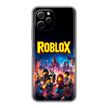 Силиконовый чехол на Huawei Nova Y61 с принтом Roblox Роблокс Силиконовый чехол на Huawei Nova Y61 с принтом Roblox Роблокс
