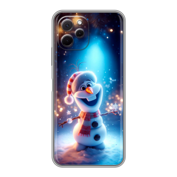 Силиконовый чехол на Huawei Nova Y61 с принтом Новый год