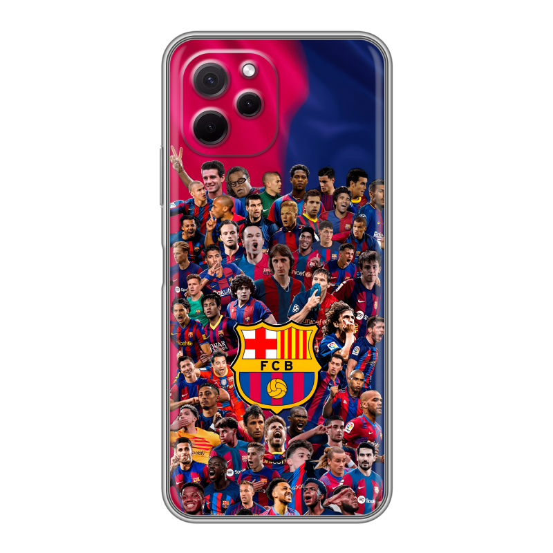 Силиконовый чехол на Huawei Nova Y61 с принтом Барселона Barcelona Силиконовый чехол на Huawei Nova Y61 с принтом Барселона Barcelona