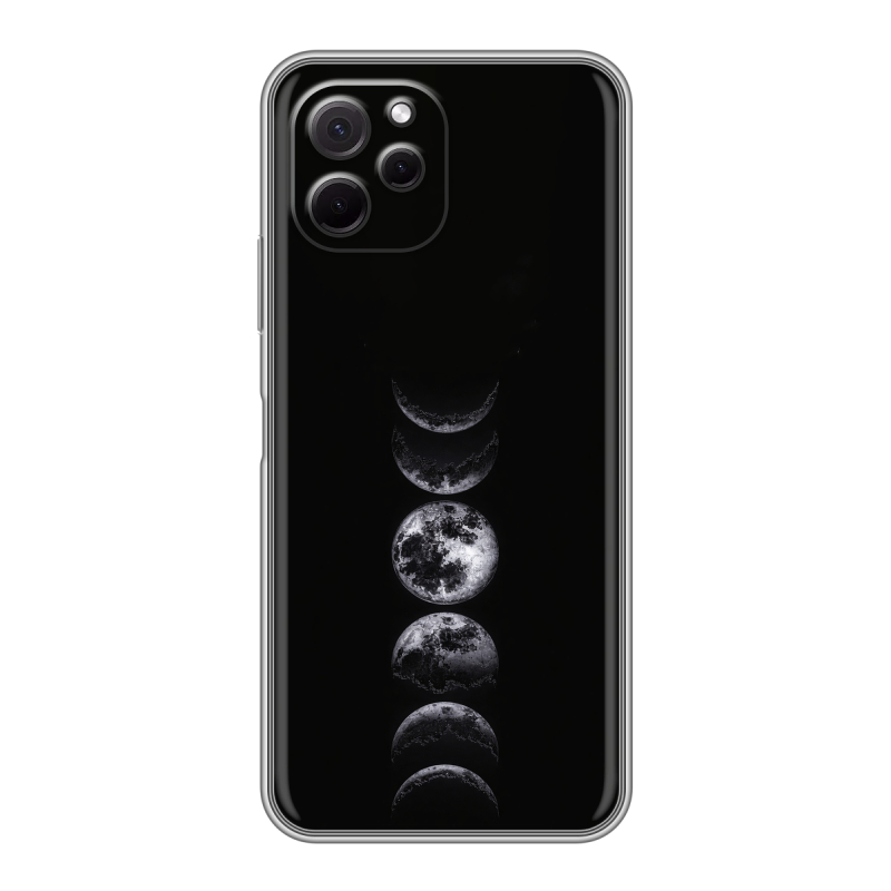 Силиконовый противоударный чехол на Huawei Nova Y61 с принтом женский Силиконовый противоударный чехол на Huawei Nova Y61 с принтом женский