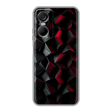 Силиконовый чехол на Tecno Pop 6 Pro с принтом Абстракция Силиконовый чехол на Tecno Pop 6 Pro с принтом Абстракция