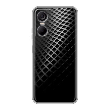 Силиконовый чехол на Tecno Pop 6 Pro с принтом Текстура металла Силиконовый чехол на Tecno Pop 6 Pro с принтом Текстура металла