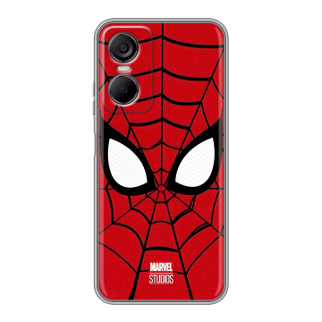 Силиконовый чехол на Tecno Pop 6 Pro с принтом человек паук spiderman