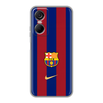 Силиконовый чехол на Tecno Pop 6 Pro с принтом Барселона Barcelona Силиконовый чехол на Tecno Pop 6 Pro с принтом Барселона Barcelona