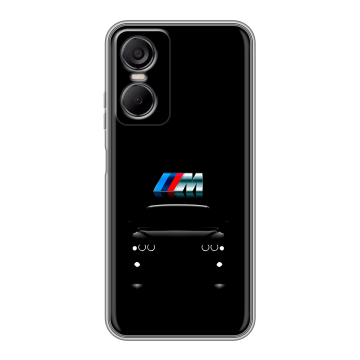 Силиконовый чехол на Tecno Pop 6 Pro с принтом БМВ BMW