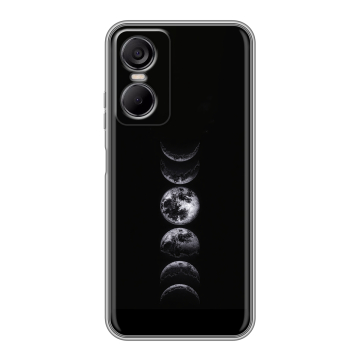 Силиконовый чехол на Tecno Pop 6 Pro с принтом женский Силиконовый чехол на Tecno Pop 6 Pro с принтом женский