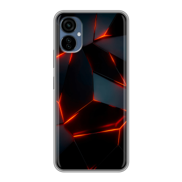 Силиконовый чехол на Tecno Camon 19 Neo с принтом Яркие абстракции Силиконовый чехол на Tecno Camon 19 Neo с принтом Яркие абстракции