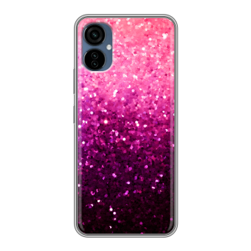 Силиконовый чехол на Tecno Camon 19 Neo с принтом Блестки