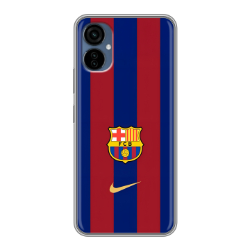 Силиконовый чехол на Tecno Camon 19 Neo с принтом Барселона Barcelona