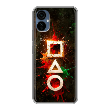 Силиконовый чехол на Tecno Camon 19 Neo с принтом Squid Game Игра кальмара Силиконовый чехол на Tecno Camon 19 Neo с принтом Squid Game Игра кальмара