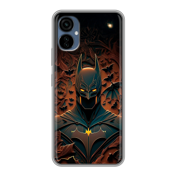 Силиконовый чехол на Tecno Camon 19 Neo с принтом Batman Бэтмен