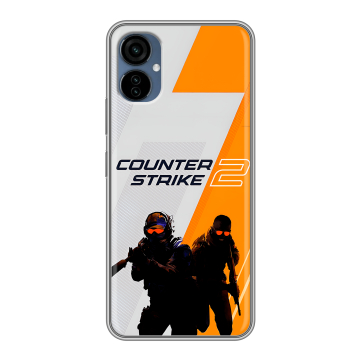 Силиконовый чехол на Tecno Camon 19 Neo с принтом Counter Strike Силиконовый чехол на Tecno Camon 19 Neo с принтом Counter Strike